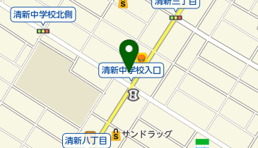 シャトレーゼ 清新店の地図画像