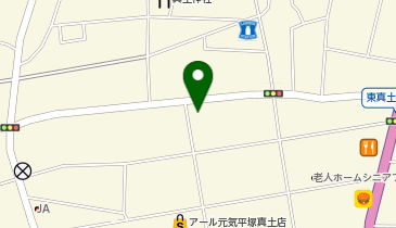 シャトレーゼ 平塚東真土店の地図画像