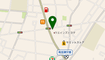 シャトレーゼ 南加瀬店の地図画像