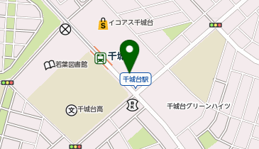 シャトレーゼ イコアス千城台店の地図画像