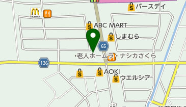 シャトレーゼ 佐倉店の地図画像