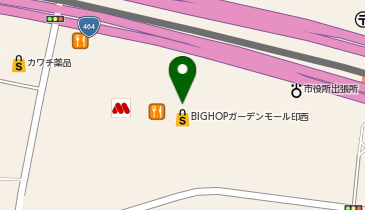 シャトレーゼ BIGHOPガーデンモール印西店の地図画像