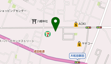 シャトレーゼ 八千代大和田店の地図画像