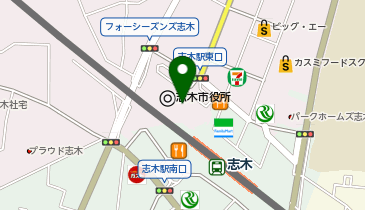 シャトレーゼ マルイファミリー志木店の地図画像