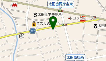 シャトレーゼ 太田店の地図画像