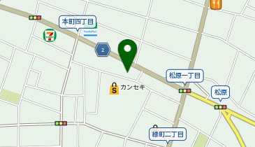 シャトレーゼ 館林松原店の地図画像