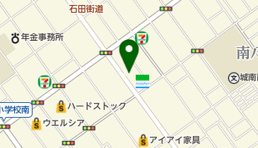 シャトレーゼ 石田街道店の地図画像