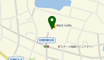 シャトレーゼ ウイングタウン岡崎店の地図画像