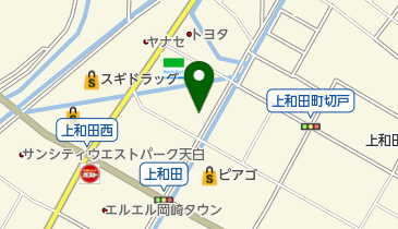 シャトレーゼ 岡崎上和田店の地図画像