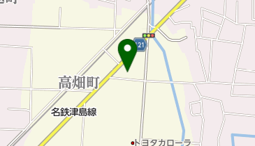 シャトレーゼ 津島店の地図画像