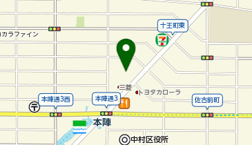 シャトレーゼ 名古屋本陣店の地図画像