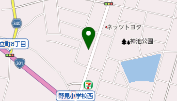 シャトレーゼ 美里店の地図画像