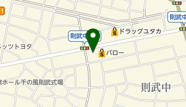 シャトレーゼ 則武店の地図画像