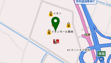 シャトレーゼ イオンモール東員店の地図画像