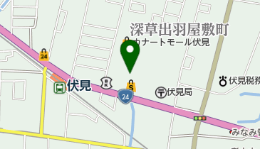 シャトレーゼ イズミヤ伏見店の地図画像