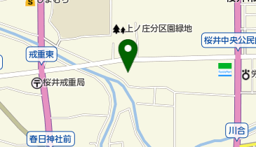 シャトレーゼ 桜井店の地図画像