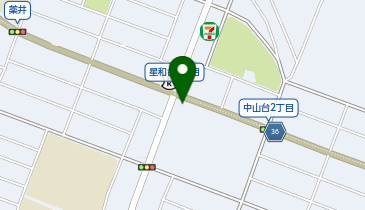 シャトレーゼ 西大和店の地図画像