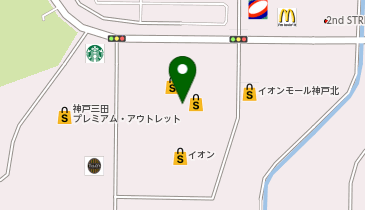 シャトレーゼ イオンモール神戸北店の地図画像