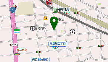 シャトレーゼ 矢口渡店の地図画像