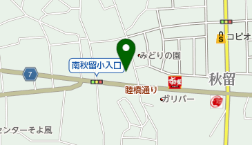 シャトレーゼ 秋川店の地図画像