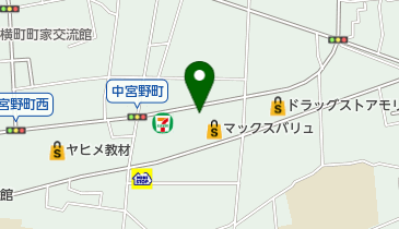 シャトレーゼ 八女店の地図画像