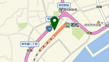 シャトレーゼ 若松駅西店の地図画像