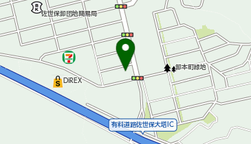 シャトレーゼ 佐世保卸本町店の地図画像