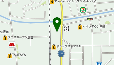 シャトレーゼ 佐世保広田店の地図画像