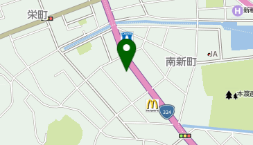 シャトレーゼ 天草南新町店の地図画像