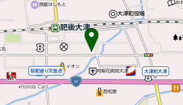 シャトレーゼ 熊本大津町店の地図画像