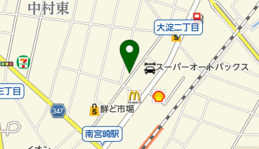 シャトレーゼ 南宮崎店の地図画像