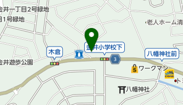 シャトレーゼ 町田金井店の地図画像