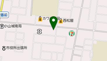 シャトレーゼ 小山城南店の地図画像