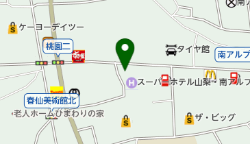 シャトレーゼ 櫛形店の地図画像