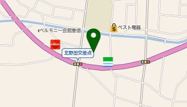 シャトレーゼ 東温重信店の地図画像