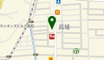 シャトレーゼ 高知インター店の地図画像