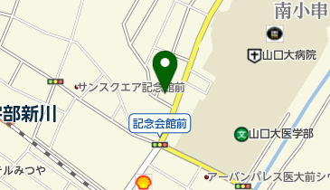 シャトレーゼ 宇部新川店の地図画像