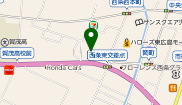 シャトレーゼ 東広島西条店の地図画像