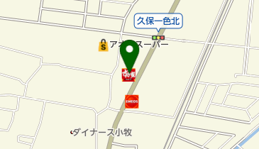 すき家 小牧久保一色店の地図画像
