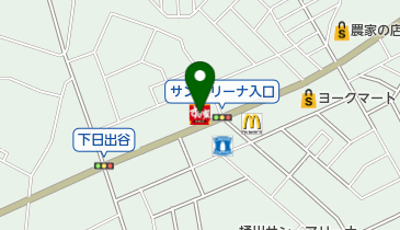 すき家 桶川下日出谷店の地図画像