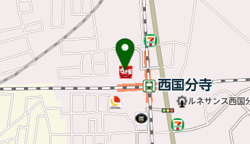 すき家 西国分寺駅前店の地図画像