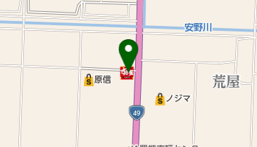 すき家 49号阿賀野水原店の地図画像