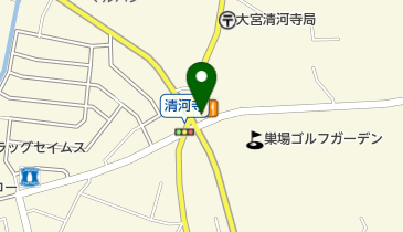 すき家 大宮清河寺店の地図画像