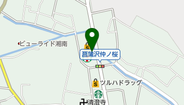 すき家 藤沢菖蒲沢店の地図画像