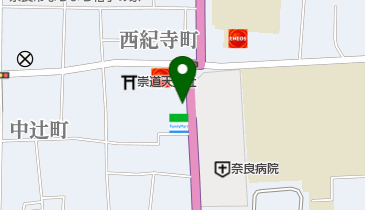 すき家 169号奈良紀寺町店の地図画像