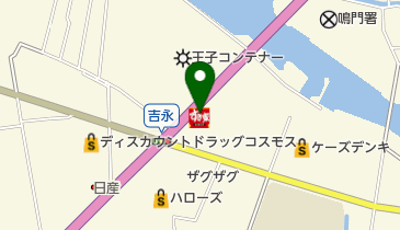 すき家 28号鳴門大津店の地図画像