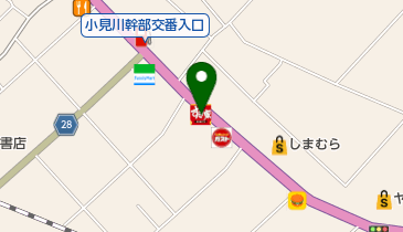 すき家 356号小見川店の地図画像