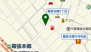 すき家 幕張本郷店の地図画像