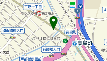 すき家 横浜平沼店の地図画像