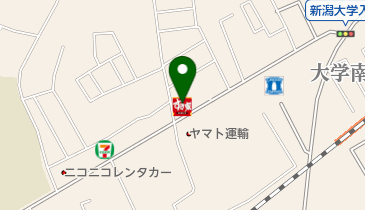 すき家 新潟大学前店の地図画像